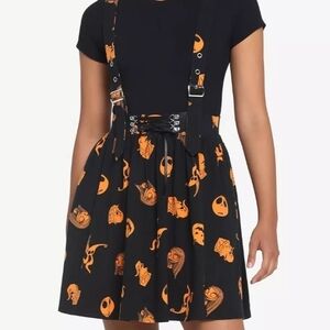 Nightmare Before Christmas Black & Orange Skirtall BNWT